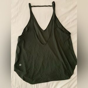 Lululemon Army Green tank top